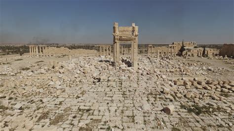 Aerial Photos Of Palmyra Show Extent Of Damage Done By Isis