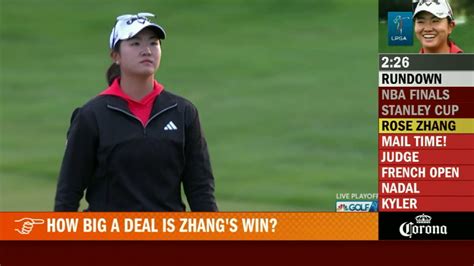 Pti On Twitter Rose Zhang Won The Mizuho Americas Open In Her