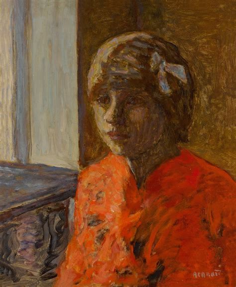 Torse Ou Marthe Bonnard En Corsage Rouge Modern Day Auction