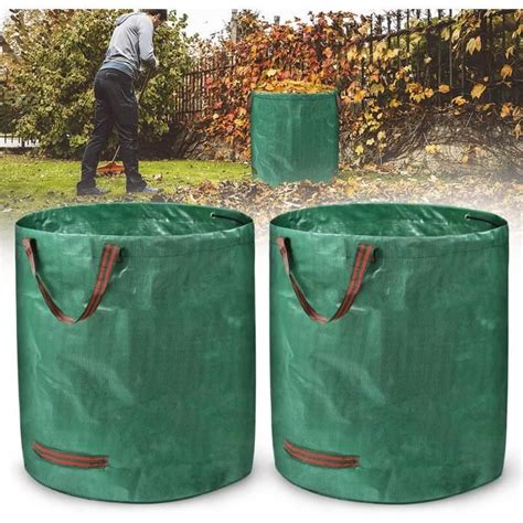 Sacs à Déchets de Jardin Pop Up Stables Lot de 2 Capacité 272L