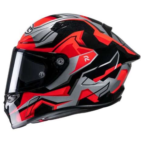 Casque Hjc Rpha Nomaro Noir Rouge L Atelier Moto