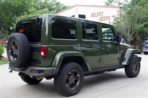 Used 2016 Jeep Wrangler Unlimited Sahara 75th Anniversary For Sale 26 995 Select Jeeps Inc