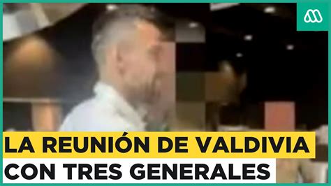 Polémica Reunión De Jorge Valdivia Con Tres Generales De Carabineros