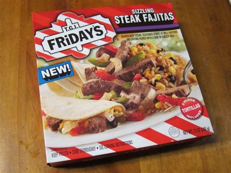 Frozen Friday Tridays Sizzling Steak Fajitas