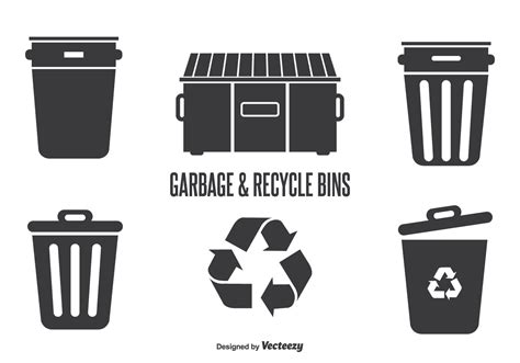 Garbage Bin Svg