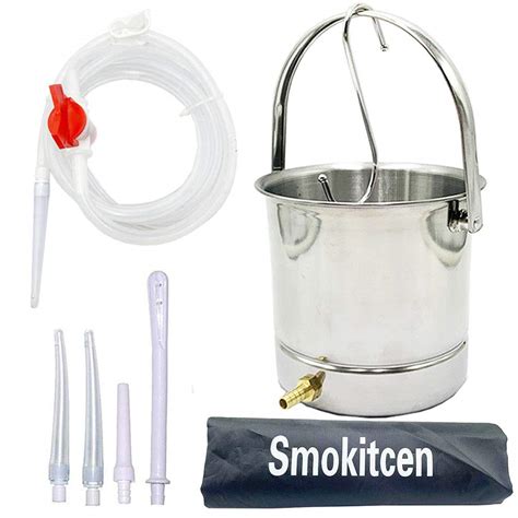 Buy Smokitcen Coffee Enema Bucket Kit Stainless Steel Quart Capacity