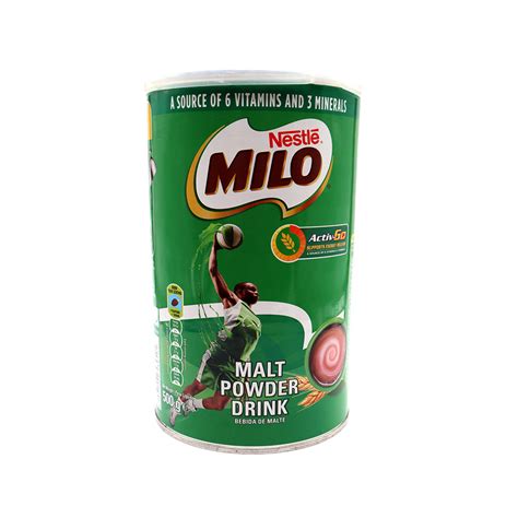 NESTLÉ MILO ACTIV GO cocoa malt powder 500g tin H A Ramtoola Online