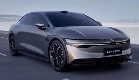 Zeekr 007 Is Chinese Premium EV Brand S First Sedan