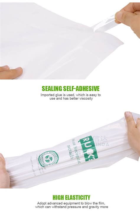 Biodegradable Clothing Ziplock Packaging Bags Jiuxinda