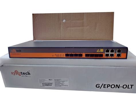 Syrotech 4 Port GPON OLT At 75000 In Mumbai ID 23438267012