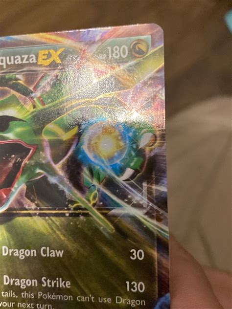 Mavin Pokemon Card Rayquaza Ex Xy Half Art Black Star Promo Played