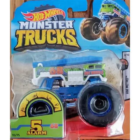 Hot Wheels Monster Trucks 5 Alarm Metro Universo Hot Wheels