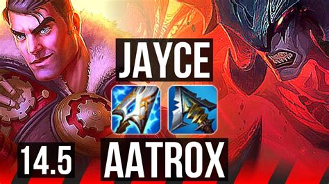 Jayce Vs Aatrox Top 6 Solo Kills 400 Games Dominating Kr