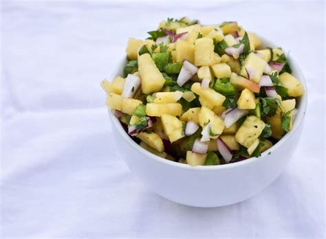 Pineapple Jalapeño Salsa The Domestic Dietitian