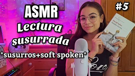 Asmr Lectura Susurrada Soft Spoken Libro Maldito Karma Asmr En