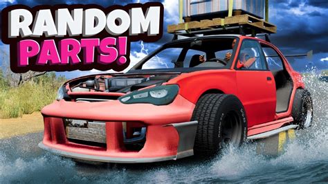 RANDOM PARTS MOD But it's During a FAST FLOOD in BeamNG Drive! in 2022 ...