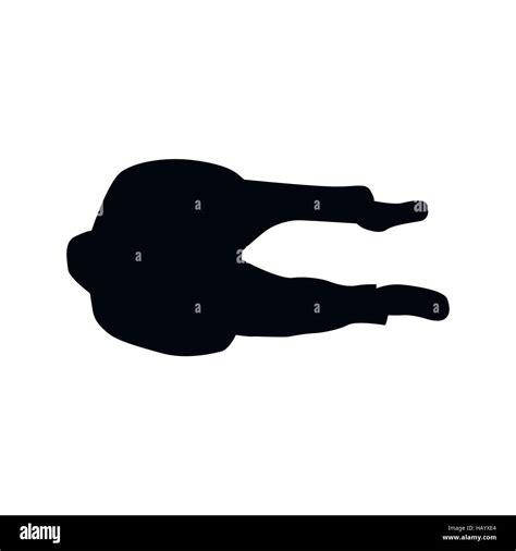 People Silhouette View From Above Stock Vector Image And Art Alamy