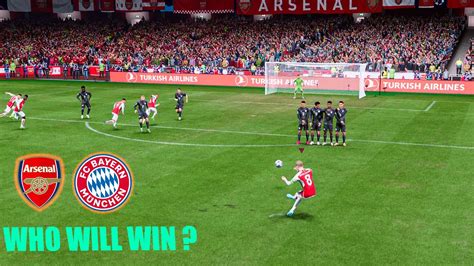 EAFC 24 Arsenal Vs Bayern Munich UEFA Champions League Quarter