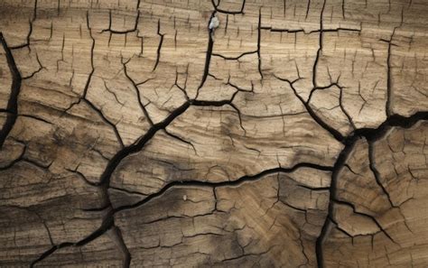 Un Primer Plano De Un Trozo De Madera Con Una Textura Spera Foto