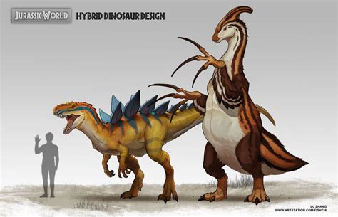 ArtStation - Hybrid Dinosaur Design, LU ZHANG | Creature concept art ...