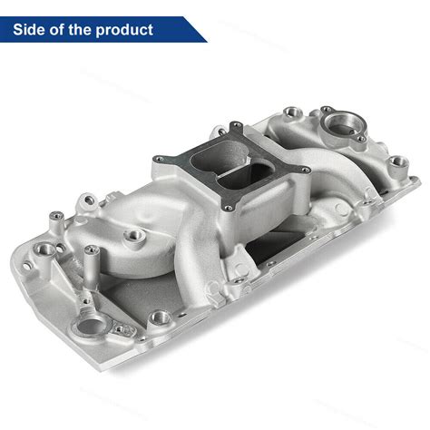 BBC Aluminum Air Gap Dual Plane Intake Manifold For 396 502 BB Chevy V8