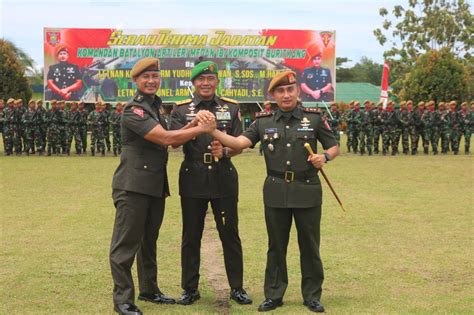 Yonarmed 18 Komposit Buritkang Berganti Komandan Mayor Arm Khoirul