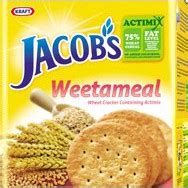 750gm Jacob S Crackers Original Wheat Low Salt Vegetable Weetameal