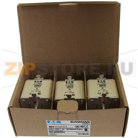 A02098 - Предохранитель, 300 A, DC 1000 В, 50 кА, NH3, gPV, UL PV, UL ...
