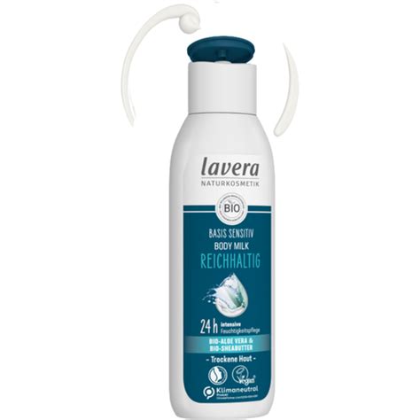 Lavera Lait Riche Pour Le Corps Basis Sensitiv Ml Boutique En