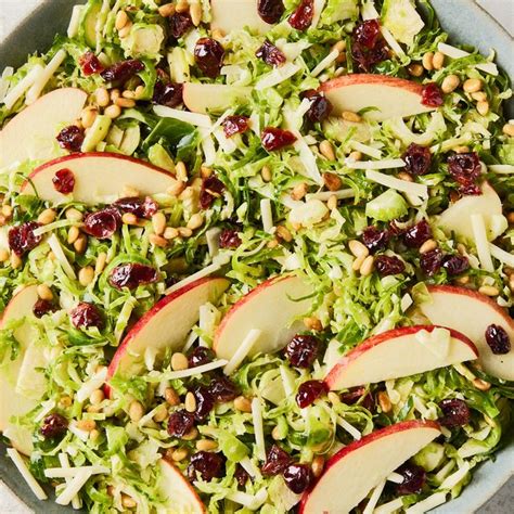 Best Apple Cranberry Brussels Sprouts Salad Recipe How To Make Brussels Sprouts Salad