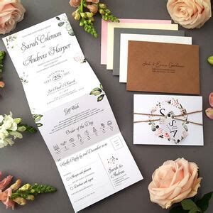 Blush Blue Or Lilac Wedding Invitation Sample By Sienna Mai