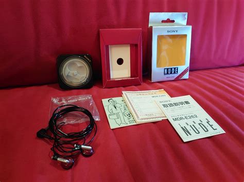 Yahoo オークション SONYMDR E262 NUDE vintage earphone headph