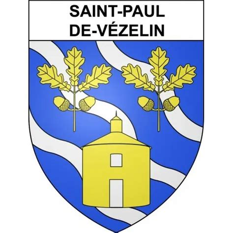 Saint Paul De V Zelin Ville Sticker Blason Cusson Autocollant