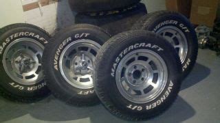 Shelby Cal X X Rims Aluminum Slotted Mag Wheels Set Of