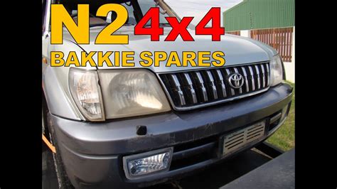 Toyota PRADO Stripping For Spares N2 4x4 Bakkie Spares YouTube