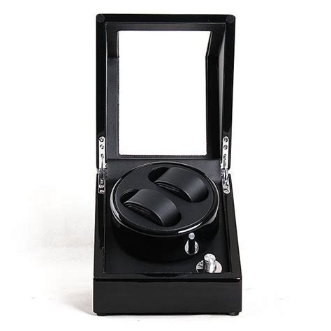 Used Automatic Watch Winder Black Wood Display Storage Show Box