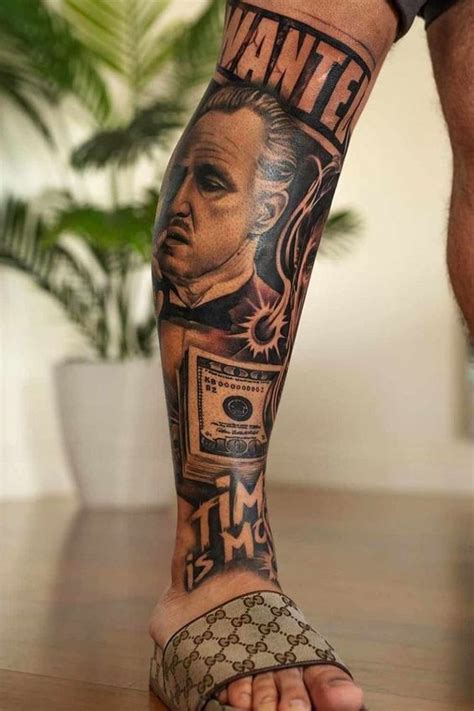 Tatuagens Na Canela Masculina