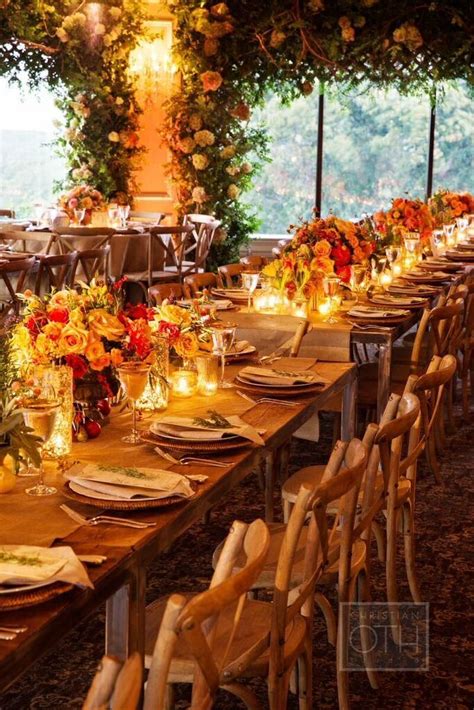 Elegant Autumn Themed New York Wedding At Oheka Castle Modwedding