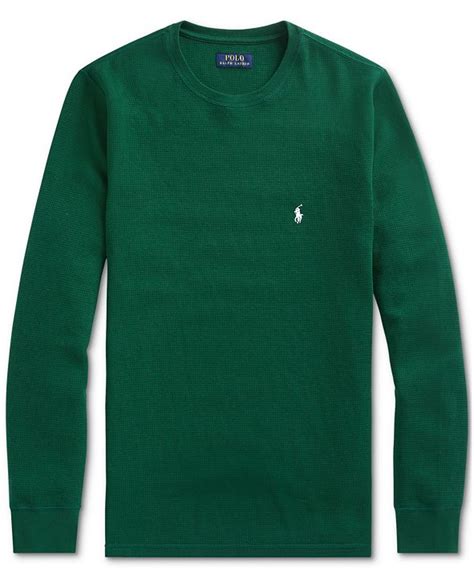 Polo Ralph Lauren Mens Waffle Knit Thermal And Reviews Pajamas Lounge