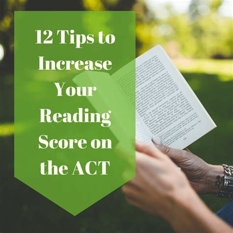 12 Tips To Increase Your Reading Score On The Act Strive Academics