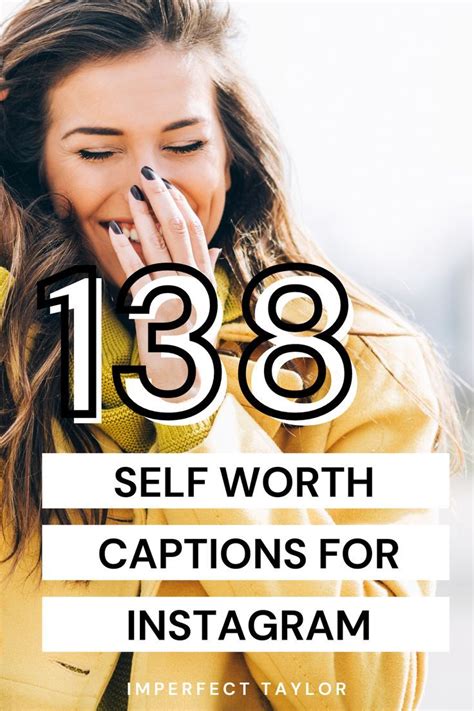 138 Best Self Worth Captions For Instagram Artofit