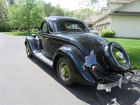 Lot 16l Rare 1935 Ford 3 Window Coupe Vanderbrink Auctions