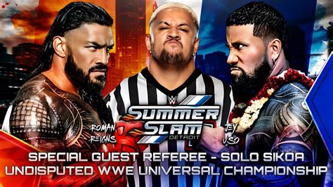 WWE SUMMERSLAM 2023 MATCH CARD AND WINNER PREDICTIONS YouTube