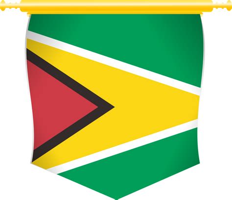 Guyana Country Flag 35567534 Png