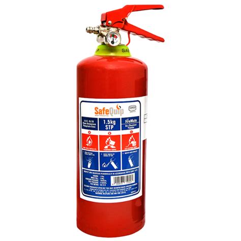 Safequip Dcp Fire Extinguisher With Bracket 2 5kg J And G Holdings