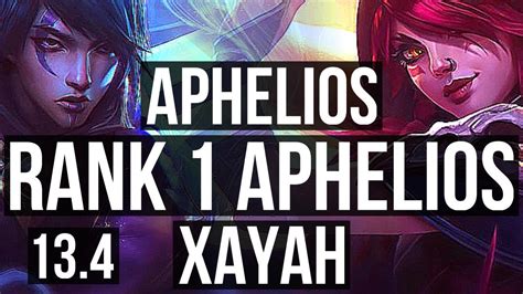 Aphelios Karma Vs Xayah Soraka Adc Rank Aphelios Godlike