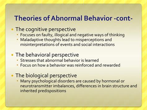 PPT - Abnormal Psychology PowerPoint Presentation, free download - ID ...