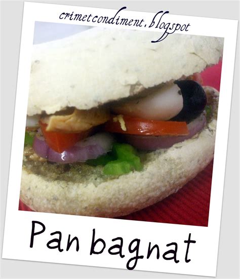 Crimetcondiment Sur Le Pouce 8 Pan Bagnat