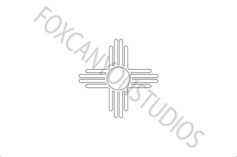 New Mexico State Flag Coloring Page Digital Print Out Etsy