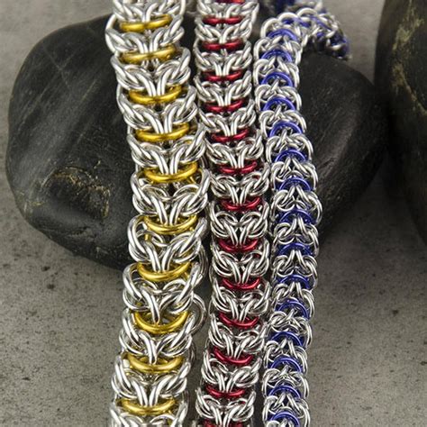 Chain Maille Tutorial Etsy Bead Work Jewelry Chains Jewelry Wire Jewelry Jewelry Making